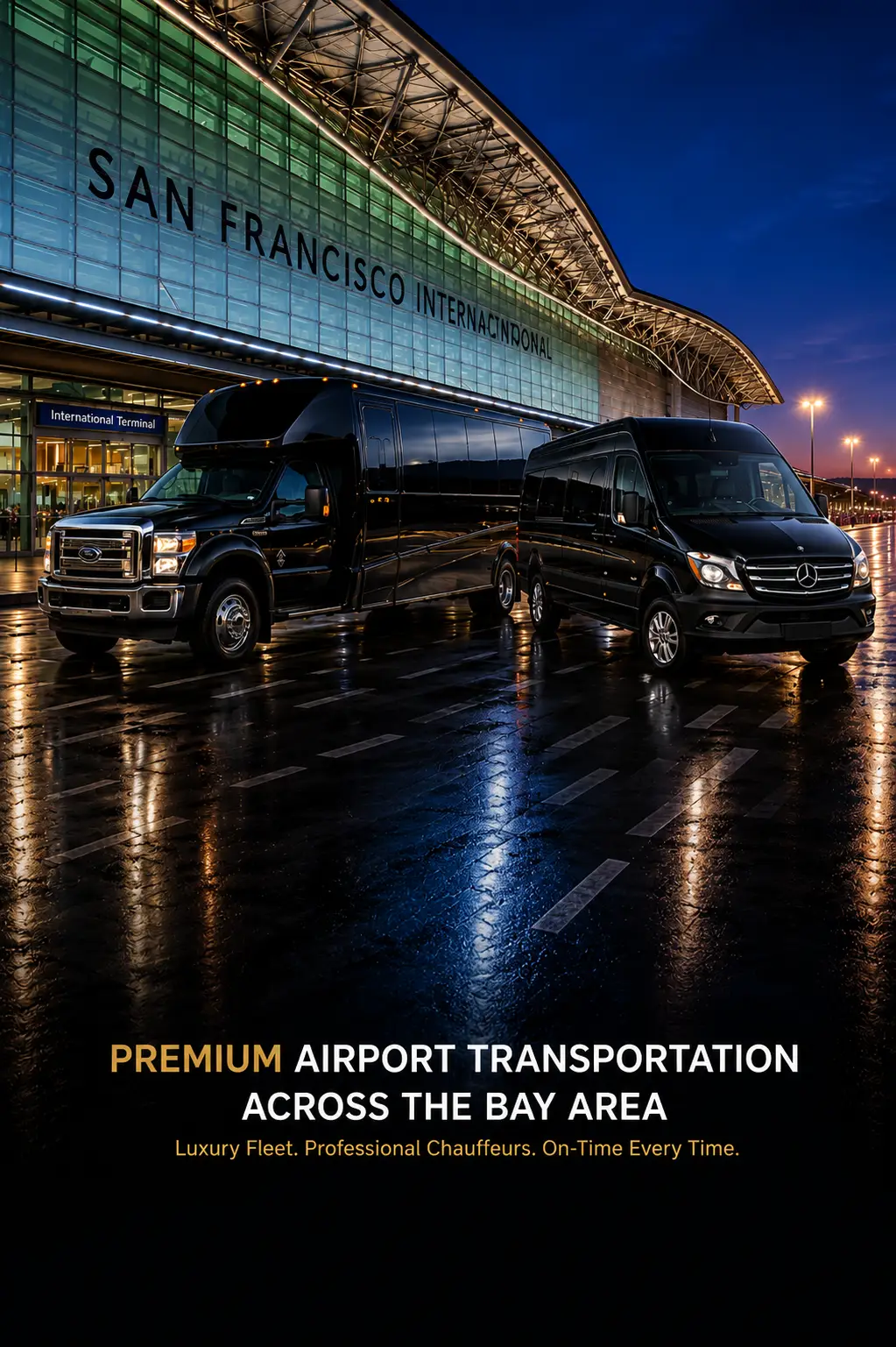 premium airport limo service